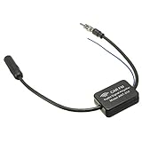 Car Antenna Radio Amplifier - SODIAL(R) Car Inline Antenna Aerial Radio AM & FM Signal Amp Amplifier Booster 48-860MHz
