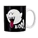 Paladone Boo Ghost Heat Change Super Mario Nintendo 300ml Mug, 1 Count (Pack of 1)
