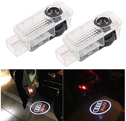 BSVLIA Car Door Projector Logo Ghost Shadow Light,LED Auto Door Courtesy Step Ghost Shadow projector lights