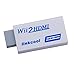 Linkcool Wii to HDMI 720P / 1080P HD Output Upscaling Converter - Supports All Wii Display Modes, HDMI Upscale