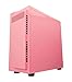 Apevia X-Infinity mid tower with full-size acrylic side window, top USB3.0/USB2.0/audio ports - Pink
