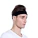 Beace Sweatband Sports Headband/Wristband for Men & Women - 3PCS / 6PCS Moisture Wicking Athletic Cotton Terry Cloth Sweatband for Tennis, Basketball, Running, Gym, Working Out
