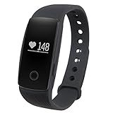 GBlife Sports Smart Bracelet with Heart Rate Monitor Remote Camera Fitness Tracker Watch