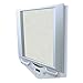 Zadro Z'Fogless Lighted Shower Mirror, White Finish