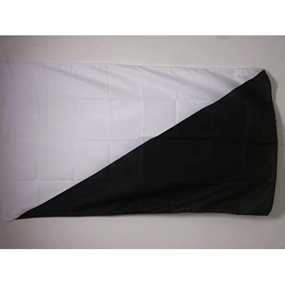 AZ FLAG - Anarcho-pacifism Flag - 2x3 Ft - pacifist anarchism Banner with Sleeve - 100% Polyester - Fade Resistant - Vivid Colors - 2' x 3' Feet - 90x60 Cm
