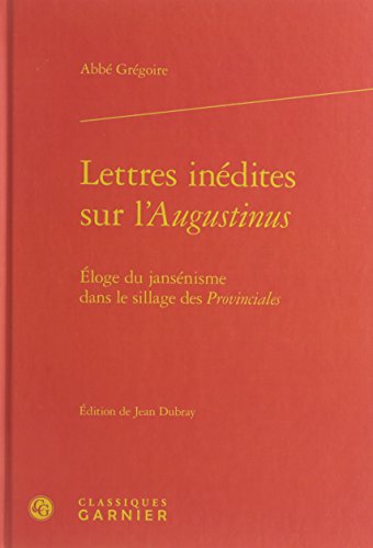 Lettres inédites sur l'