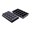 Schramm® 2 stuks ijsblokjesmallen 3,5 cm gemaakt van voedselveilige siliconen BPA-vrije siliconenmallen Ijsblokjesmaker…