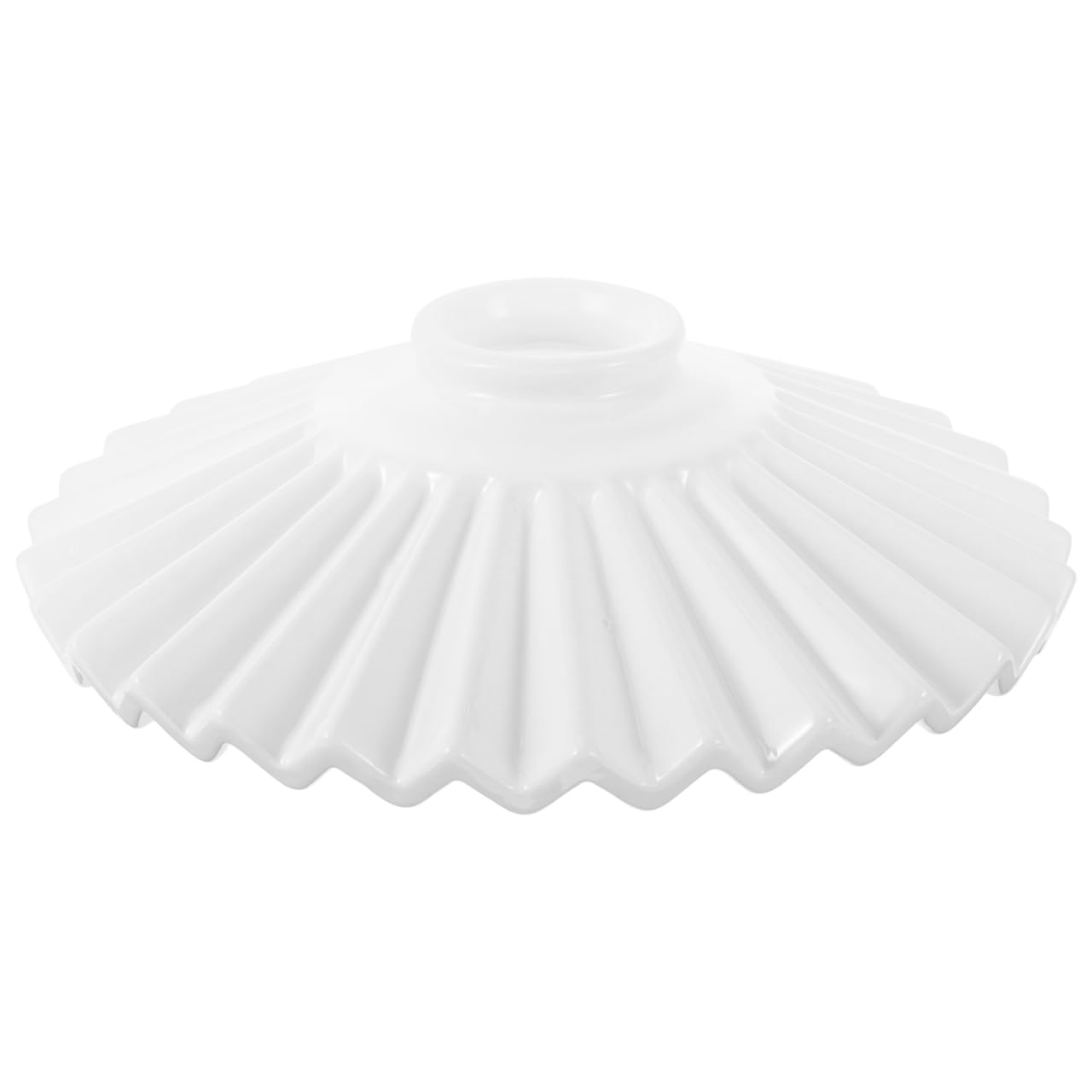 Photo 1 of Pleated Lamp Shade, Ceramic Lampshade s for Chandelier Chandelier Household Hanging s Light Ceiling