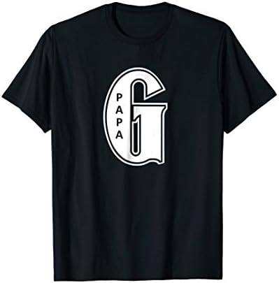 Mens Papa G shirt - Gangster Father's Day Tshirt