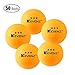 KEVENZ 3-Star 40mm Table Tennis Balls, (50 or 100-Pack,Orang and White,Practice ping-pong,K1,K2,K3)