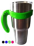 EasyShopForEveryone Solid Plastic Handle for 30-Ounce Rambler Tumbler - Green