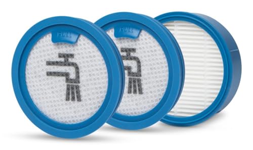 AEG ASKW5 Performance Kit, Vacuum Filter Set with 2 Pre-Motor Filters and 1 Hygiene Fine-Dust Filter, 5-Stage Filtration 0.3–10 Microns, Washable Filters 7000 Cordless Vacuum Cleaners