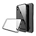iPhone X Case, Metrans Slim Clear TPU&PU Case Bumper Cover Shock-Absorption Bumper and Anti-Scratch Clear Back Protective Clear Case for Apple iPhone X 2017 Release