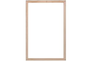 MingSH 16 x 20 inch wooden frame canvas stretcher bars for oil painting and paint by numbers 4 strips (Only Wooden frame)(40.64x50.8cm)