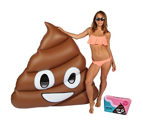 poop emoji float