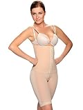 Vedette Womens 705 Sophie Open Bust Long Leg Body Shaper