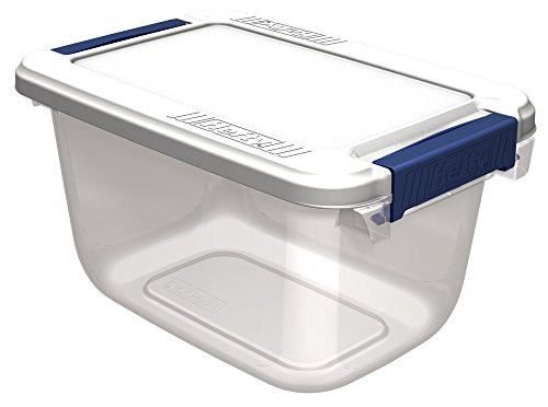 Hefty Storage Container (Set of 8), 6.5 quart, Clear