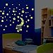 DEESEE(TM) NewA Set Kids Bedroom Fluorescent Glow In The Dark Stars Wall Stickers