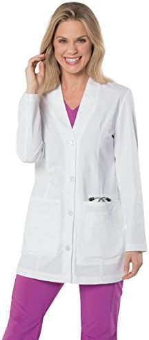 Urbane 9875 Media Lab Coat White SML