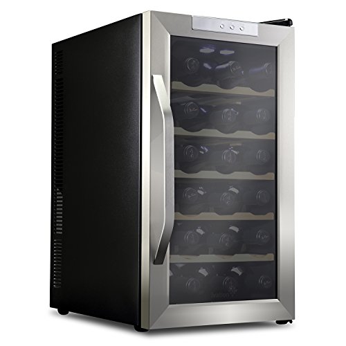 Ivation premium stainless steel 18 bottle thermoelectri…