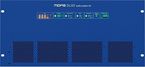 Midas Fixed Format I/O Unit (16 Remote Control mic inputs / 48 outputs), 5U Rack Space (DL252)
