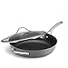 Calphalon Contemporary Hard-Anodized Aluminum Nonstick Cookware, Deep Skillet, 13-inch, Black