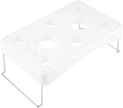 Embouts De Gateau En Plastique Rectangulaire Support De Presentation Etagere De Patisserie Accessoires De Cuisine Amazon Fr Cuisine Maison