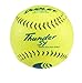 Dudley Blue Stitch USSSA Thunder SY Synthetic Yellow Slow Pitch Softball