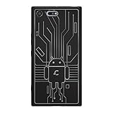Cruzerlite Xperia XZ Premium Case, Bugdroid Circuit