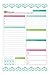 bloom daily planners 6” x 9” Planning System To Do Pad - Tear Off Daily Planner - Bloom