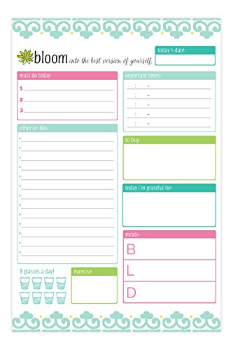 bloom daily planners 6 x 9 Planning Pads (Planning System - Bloom)