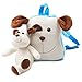 Cute Toddler Backpack With Leash Kids Stuffed Animal Toy Backpack For Boys And Girls 2 To 6 Years Old With Plush Denim Bear