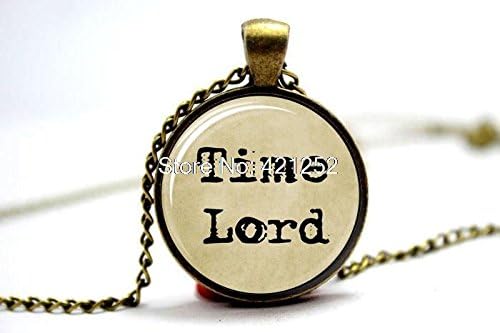 Pretty Lee 2015 Fashion Doctor Who Time Lord Typewriter &amp; Old Paper Necklace Christmas gift