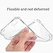 SZJJX iPhone 6/6s Clear Case Slim Soft Flexible TPU Bumper Hard Case for Apple iPhone 6/6s Shock Absorbing Scratch Resistant Frame Cover Protector with Protective Caps 4.7 inch
