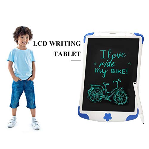 Ridecle LCD Writing Tablet Children's Environmentally Friendly Writing Board Whiteboard Bulletin Board Painting Drawing Board Kitchen Memo Painting 8.5-12 Inch - Thumbnail 3