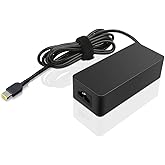 Lenovo - 65W AC Laptop Adapter & Charger - Slim Tip - Compatible with Yoga 730 and Other Models - Model Number ADLX65NDC3A