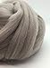 Shep's Silver Gray Merino Wool Top Roving Fiber Spinning, Felting Crafts USA (1lb)