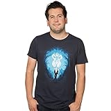 World of Warcraft Alliance Silhouette Men's Short Sleeve Blue Tee Shirt