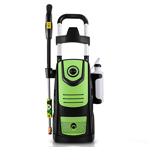 Suyncll High Power Washer Electric Pressure Washer,3800PSI 2.8GPM Pressure Washer Car Patio Garden Yard Cleaner(Green)