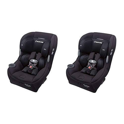 Maxi-Cosi Pria 85 Max Convertible 5-85 lb. Baby Infant Car Seat, Black (2 Pack)