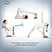 JBM 2 Pack Yoga Blocks with Strap Cork Yoga Block Workout Brick, Heavy-duty Cork Block to Support and Deepen Poses