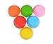 24 Pack Silicone Cupcake Baking Cups 24 Reusable Non-stick Cupcake Holder Liners Cup Molds Vibrant Muffin Molds 6 Colors, Pack of 24