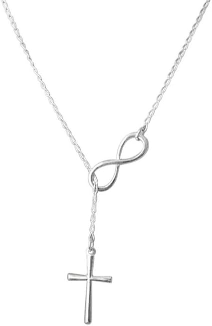 Infinity Forever Cross Necklace - Cross 