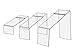 Acrylic Shoe Risers Set, 87770