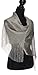 Petal Rose Sheer Bridal Glitter Sparkle Shawl Wrap Fringe Prom Weddings Party Evening Scarfs for Women