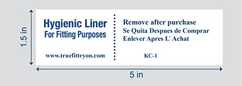 True Fit Try On KC-1 Knife Cut Hygienic Liner for Trying On Women's Swimsuits - Hygiene Product for Ladies Swimwear - 1000 Count - Thumbnail 2