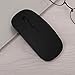 QIJIAYI 2.4GHz Wireless Bluetooth Mouse, Dual Mode Slim Rechargeable Wireless Mouse Silent USB Mice, 3 Adjustable DPI,Compatible for Laptop Windows MacBook Android MAC PC Computer (Black)thumb 2