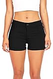 Celebrity Pink Women's Juniors Casual Cuffed Shorts