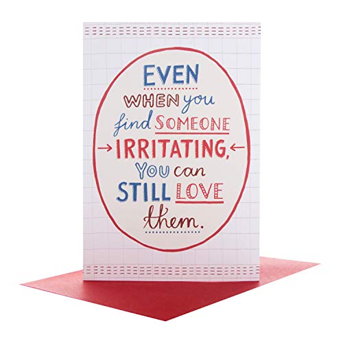 Valentine's Day Card 'Find Someone Irritating' - Small
