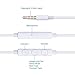 LTI-DIRECT Premium Quality Headphones With Microphone Remote Earphones For iOS Devices Samsung Galaxy/Note, LG V10 V20 G5 G6, HTC (2 Pack White)